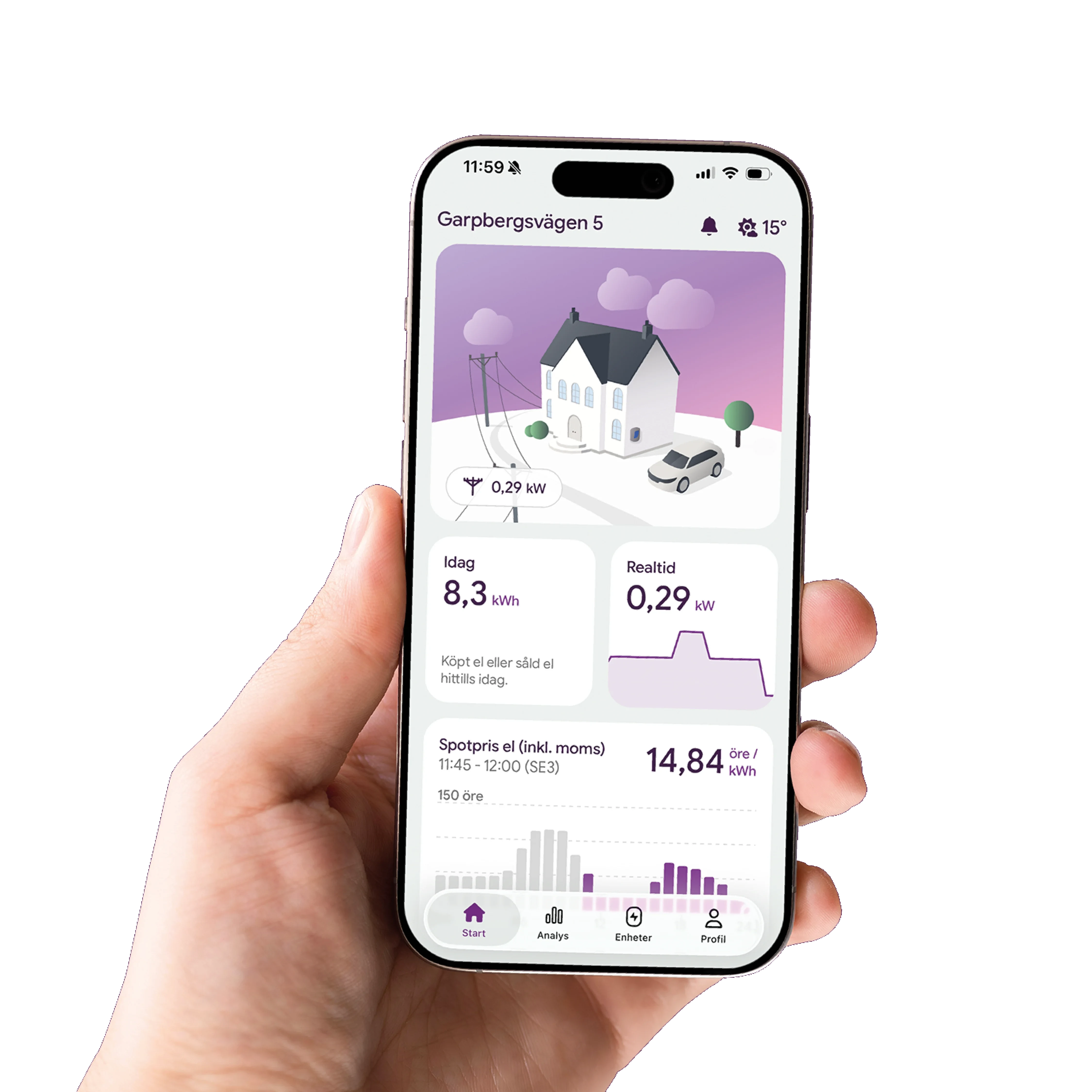 Power App i handen